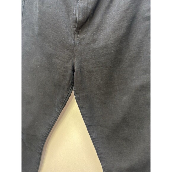 FRAME DENIM BLACK JEANS WOMEN ULTRA HIGH RISE SKINNY Cotton Blend Sz 32 - Picture 3 of 13